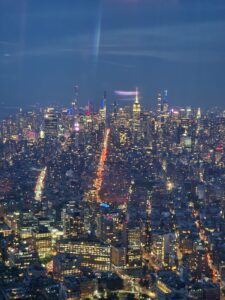 Der Ausblick vom One World Observatory