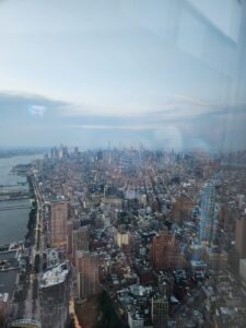 Der Ausblick vom One World Observatory