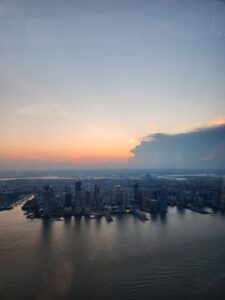 Der Ausblick vom One World Observatory