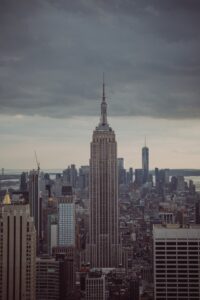 Das Empire State Builidng in der Skyline New Yorks