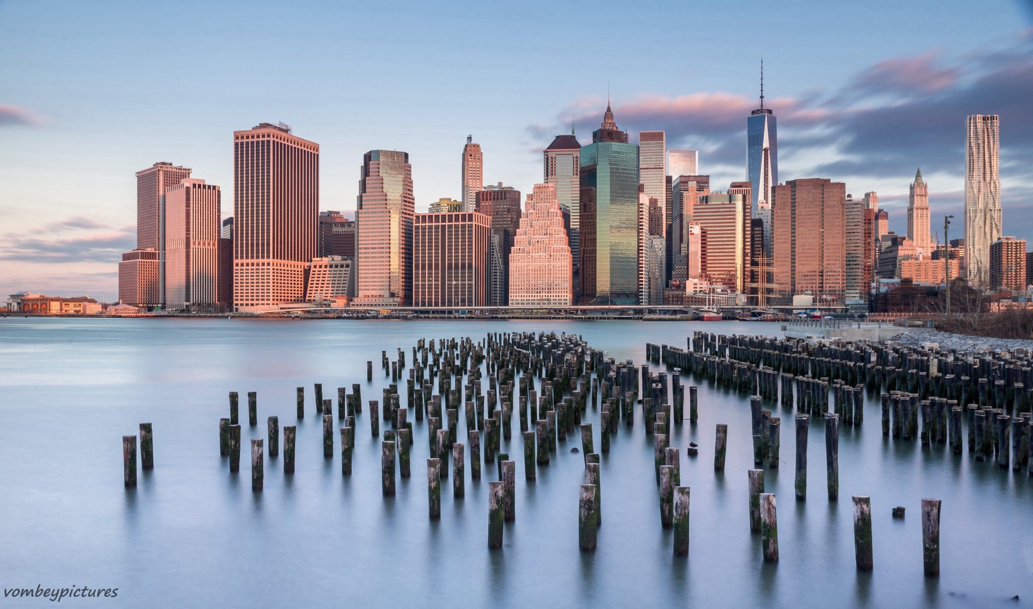 Die New Yorker Skyline aus New Jersey