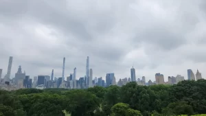 Der Ausblick von der Rooftop-Terasse des MET Museums in New York