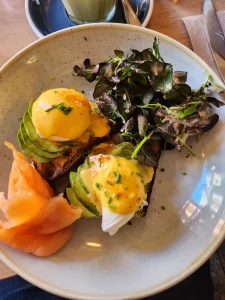 Die Eggs Benedict bei Rubys in New York lassen mir das Wasser im Mund zusammenlaufen