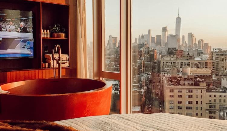 Hotels mit Blick auf die Skyline New York’s