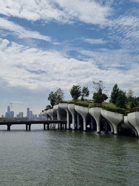 Little Island unweit der High Line New York