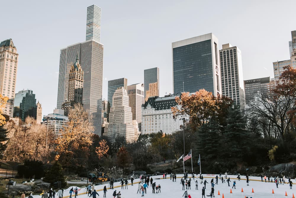 Der Wollmann Rink im Central Park